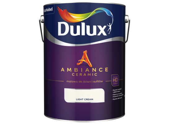 Farba ceramiczna AMBIANCE CERAMIC Light Cream 5 l Dulux