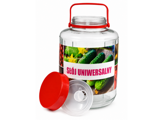 Szklany słój uniwersalny 10 l