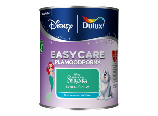 Farba EASYCARE Plamoodporna DISNEY Syreni Śpiew 1 l Dulux
