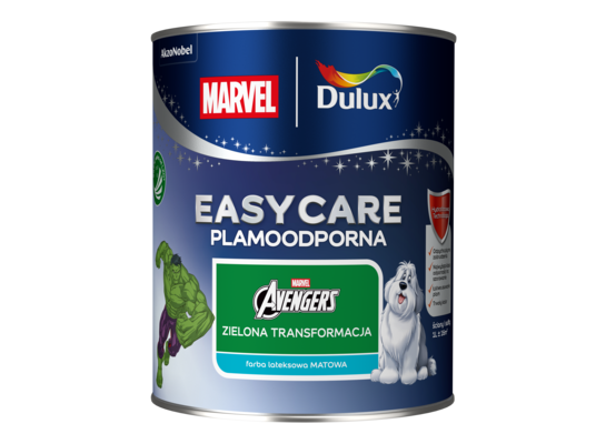Farba EASYCARE Plamoodporna DISNEY Zielona Transforma.1 l Dulux