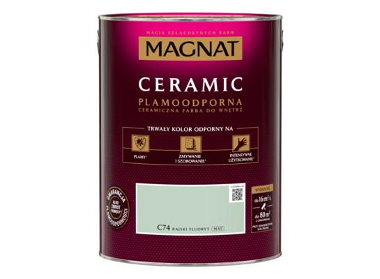 Farba ceramiczna MAGNAT Ceramic rajski fluoryt C74 5 l