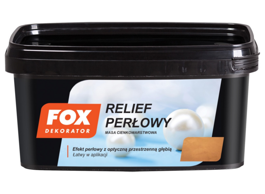 Masa cienkowarstwowa RELIEF PERŁOWY Cuprum 1 kg
