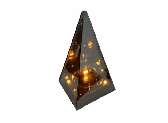 Lampka lustrzana piramida 12 x 20 cm