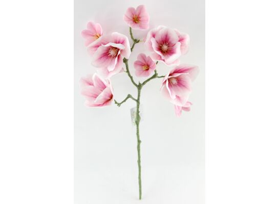 Kwiat sztuczny magnolia gałązka wys. 56 cm