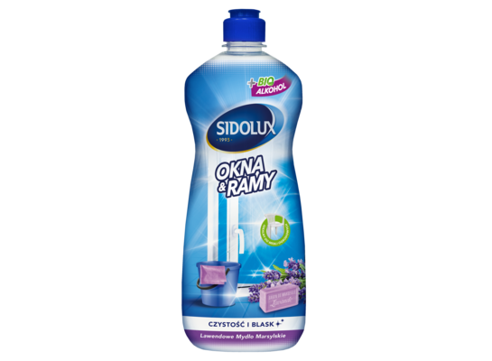 Płyn do mycia Okna i Ramy lawendowy 960 ml Sidolux