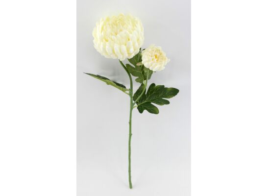 Kwiat sztuczny chryzantema gałązka wys. 64 cm