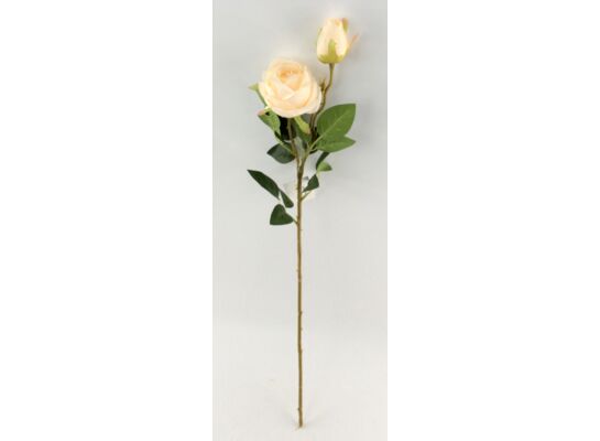 Kwiat sztuczny róża gałązka wys. 70 cm