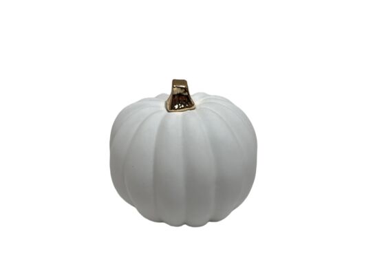 Figura dynia ceramiczna z LED 10,8 x 9,8 cm