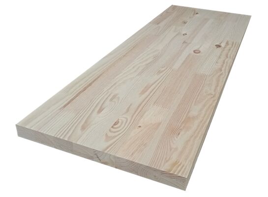 Parapet sosna sękaty 250 x 1200 x 27