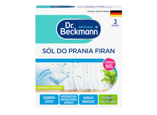 Sól do prania firan - 3 prania 3 x 40 g