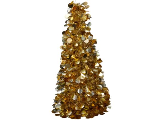 Choinka z łańcucha 60 cm ciemnozłoty