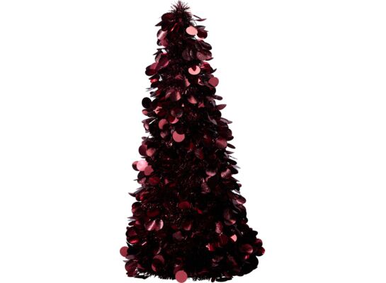 Choinka z łańcucha 60 cm ciemnoczerwony