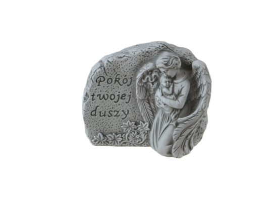 Figura nagrobna 18 x 7,5 x 16 cm