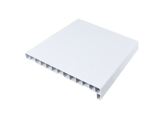 Parapet wewnętrzny PVC biały 25 cm x 2,98 m Plasti King
