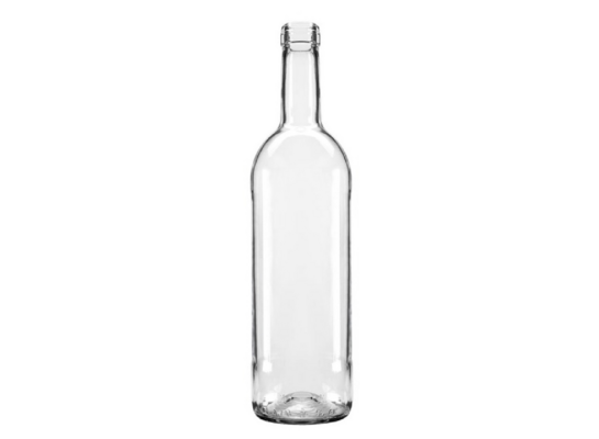 Butelka na wino Bordolese 0,75 l biała 10 szt.