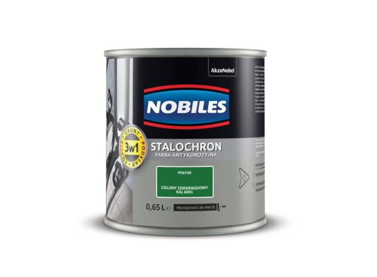 Farba Nobiles Stalochron Zielony szmaragdowy RAL 6001 0,65 l