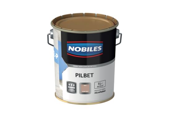 Farba do betonu Pilbet Szary Beż 5 l Nobiles
