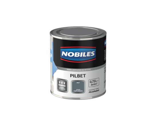 Farba do betonu Pilbet Szary Portlandzki 0,75 l Nobiles