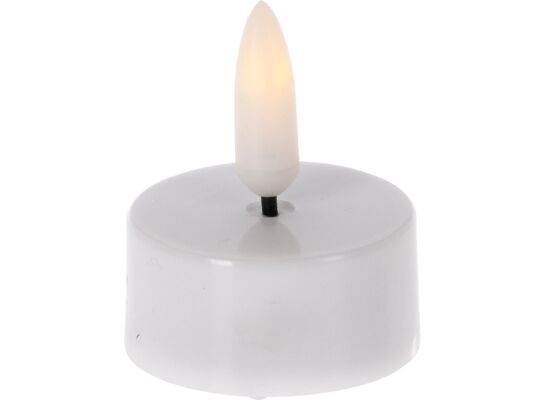 Zestaw świeczek tealight 4 szt. białe