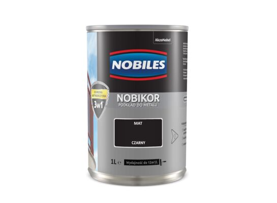 Farba gruntująca Nobikor Czarny 1 l Nobiles