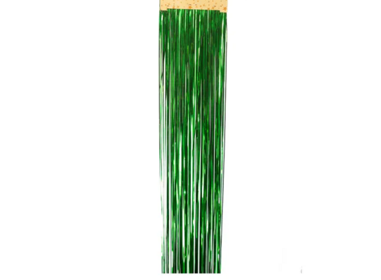 Lameta ozdobna zielona 7 cm x 1 m