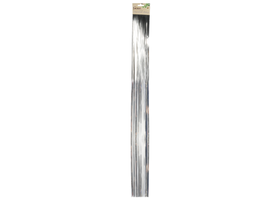 Lameta ozdobna srebrna 7 cm x 1 m