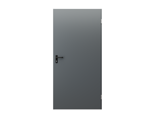 Drzwi techniczne uniwersalne UNI45 antracyt 90 DIDORS