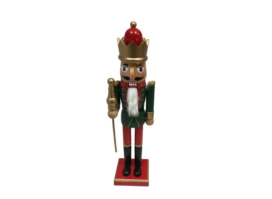 Figura drewniana Dziadek do orzechów 30 cm
