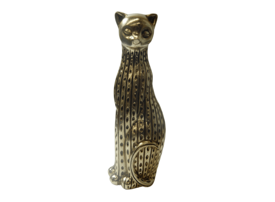 Figura ozdobna pantera 32,5 cm złoty