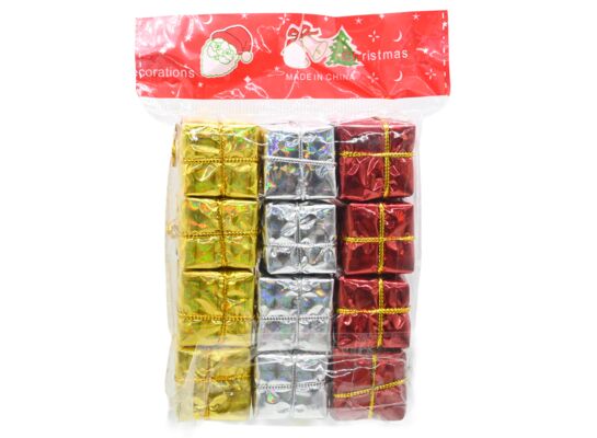Prezencik zawieszka styropianowa 12 szt. 2,5 cm mix kolorów