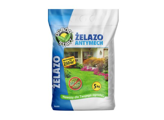 Nawóz żelazo - antymech 5 kg Ogród Start