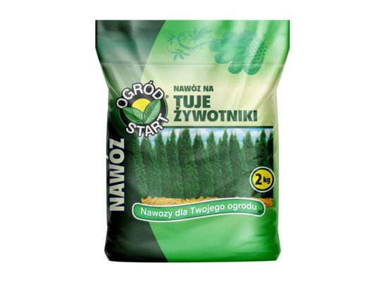 Nawóz na tuje 2 kg Ogród Start