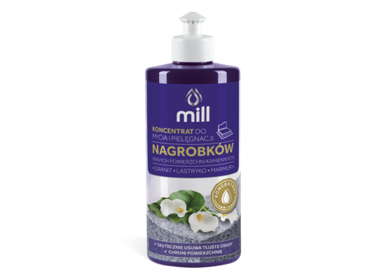 Koncentrat do mycia nagrobków 250 ml Mill Clean