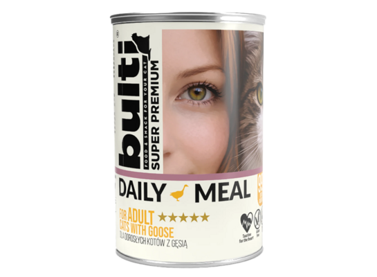 Karma mokra dla kota daily meal adult gęś 400 g BULTI