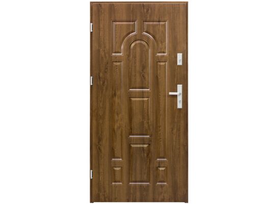 Drzwi zewnętrzne Rubin orzech 90 cm lewe Splendoor