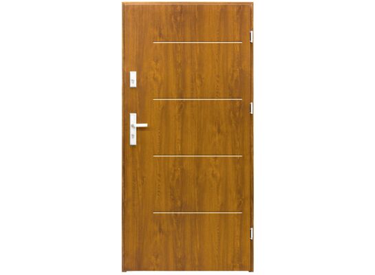 Drzwi zewnętrzne Classic złoty dąb 90 cm prawe Splendoor