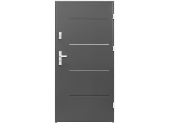 Drzwi zewnętrzne Classic antracyt 80 cm prawe Splendoor