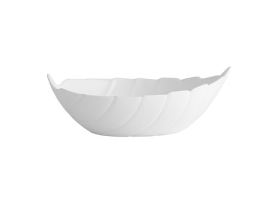 Salaterka liść 17,5 x 13,5 cm Nocturn white Altom Design