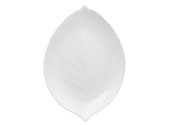Półmisek liść 25,5 x 17,5 cm Nocturn white Altom Design
