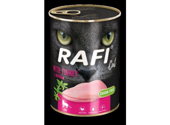 Pasztet dla kotów z indykiem 400 g RAFI