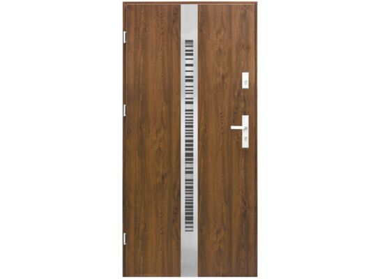 Drzwi zewnętrzne Koral orzech 90 cm lewe Splendoor