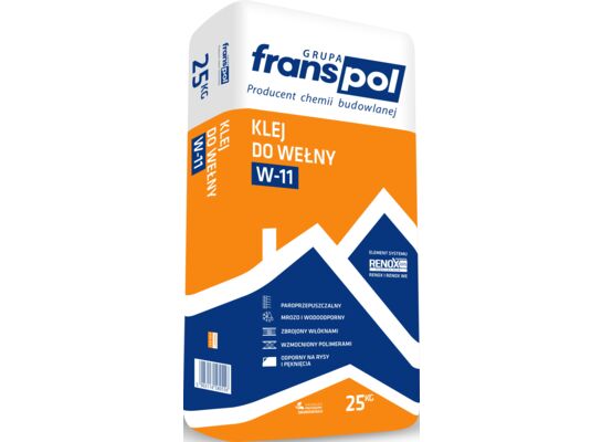 Klej do wełny W-11 25 kg Franspol