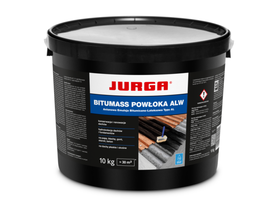 Emulsja bitumiczna BITUMASS powłoka ALW 10 kg JURGA