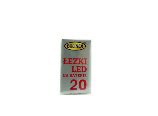 Lampki bateria łezki led 20 l BULINEX
