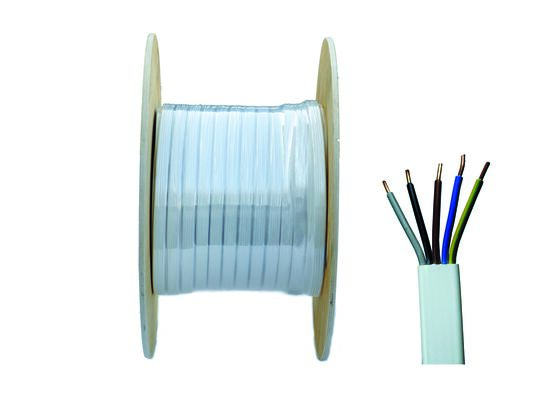 Przewód YDYP 5 x 2,5 mb Biały AKS Zielonka