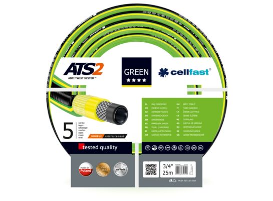 Wąż ogrodowy GREEN 3/4" 25 m Cellfast