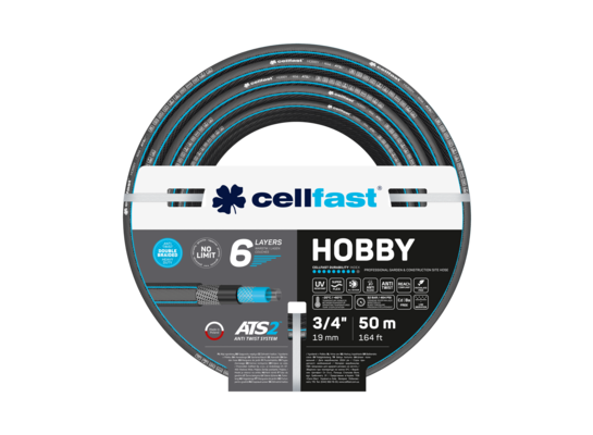 Wąż ogrodowy HOBBY 3/4" 50 m Cellfast