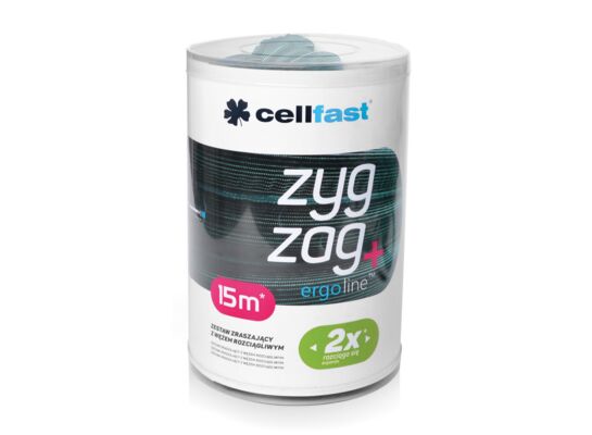 Zestaw z wężem rozciągliwym ZYGZAG 7,5 - 15 m ENERGO Cellfast