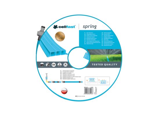 Wąż zraszający SPRING 1/2" 7,5 m Cellfast