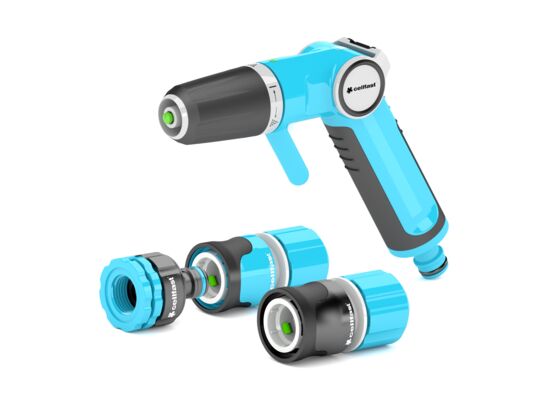 Zestaw ze zraszaczem pistoletowym prostym 3/4" ENERGO Cellfast